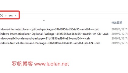 Windows server 2019安装.Net Framework 3.5的教程