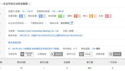 WordPress的优化好给力,做博客超级棒