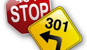 网站301域名重定向设置与解决办法