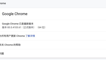 最新Google浏览器Chrome如何取消隐藏的www